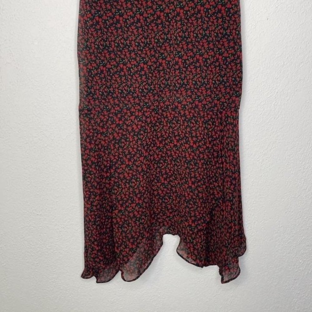 Express Emory Park Floral Midi Dress Size Small - Picture 7 of 11